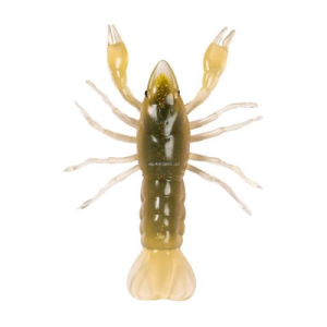 LiveTarget ICT 2.8 Crawfish Unrigged, Yellow / Pumpkin - Mustad