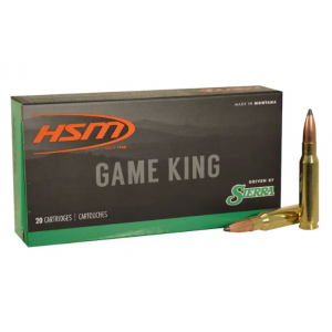  Game King 7mm-08 Rem 140 Gr Sierra GameKing Soft Point Boat-Tail 20 Bx/ 25 Cs Ammo