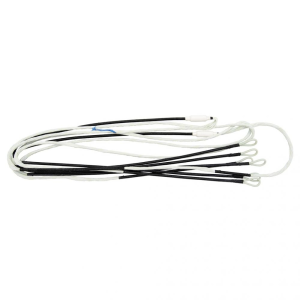 GAS Ghost XV String and Cable Set White w/ Black Serving PSE Supra Focus - Gas Bowstrings