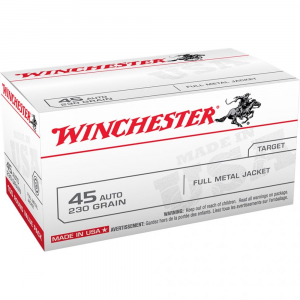 chester USA Pistol .45 ACP 230 Gr. FMJ 100 Rd. Ammo