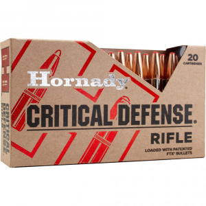 nady Critical Defense Rifle 308 Win. 155 Gr. FTX 20 Rd. Ammo