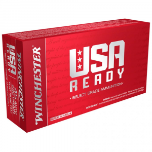 chester USA Ready Pistol .45 ACP 230 Gr. FMJ Flat Nose 50 Rd. Ammo