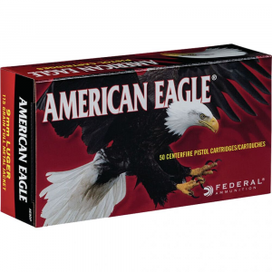 eral American Eagle Pistol 9mm 115 Gr. FMJ 50 Rd. Ammo