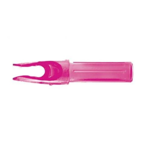 Black Eagle Standard Nock Flo. Pink 12 pk. - Black Eagle
