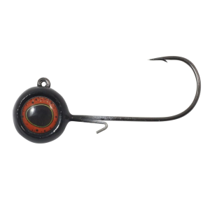 Northland Deep-Vee Jig 1/8 Oz, #1/0 Hk, 1 3/8" Black 3/Cd - Northland Fishing Tackle
