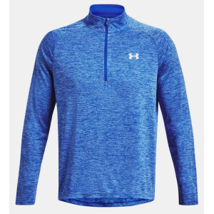 Under Armour Tech 1/2 Zip Long Sleeve, Men's, Royal Blue, L - Under Armour