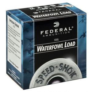 eral Speed-Shok 12 Gauge 3 1 1/8 Oz 1 Shot 25 Bx/ 10 Cs Ammo