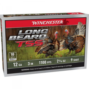 chester Long Beard TSS Shotshells 12ga. 3 2-3/8oz 1100 Fps #9 5/ct Ammo