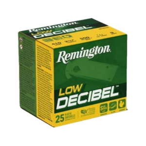 Remington Low Decibel Roundgun Ammo 410 ga. 2 1/2 in. 1/2 oz. 9 Round 25 rd. - Remington
