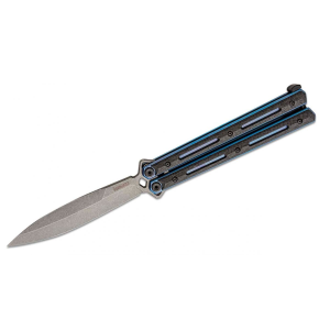 Lucha Balisong Butterfly Knife 4.6" CPM-20CV Working Spear Point Blade - Kershaw