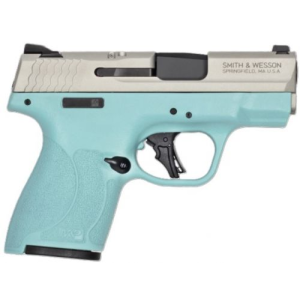 Smith & Wesson M&P9 Shield Plus 9mm 3.1" SS/Robin Egg 2/10rd - S&W