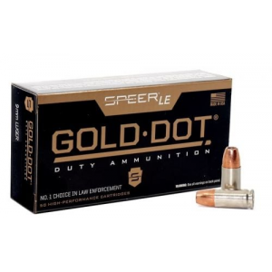 er Gold Dot 9mm P 124 Grain Hollow Point 50ct Box Ammo