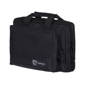 DRAGO PRO GEAR DOUBLE PISTOL CASE BLACK - Drago Gear