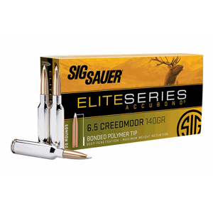  Sauer Elite Hunting 6.5 Creedmoor 140 Gr AccuBond 20 Bx/ 10 Cs Ammo