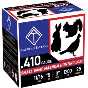 ATI GAME LOAD 410 3" 11/16OZ #5 1200FPS 250RD CASE LOT - Ati