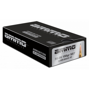 o Inc 3006150SSTA20 Signature 30-06 Springfield 150 Gr Super Shock Tip (SST) 20 Per Box/10 Cs Ammo