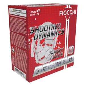 Shooting Dynamics 12 GA 2 3/4 1 1/8oz #8 - Fiocchi