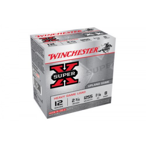 chester Ammunition Super-X Heavy Game Load 12 Gauge 2 3/4 1 1/8 Oz #8 Shot 25 Rds Ammo