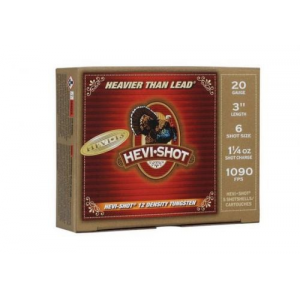 I-Shot HEVI-13 Turkey Shotshells 20ga 3 1-1/4oz 1090 Fps #6 5/ct Ammo