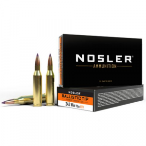 ler Ballistic Tip Rifle Ammunition 243 Win 70 Gr. SP 20 Rd. Ammo