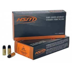  Subsonic 9mm Luger 180 Grain Long Flat Nose 50 Rounds Ammo
