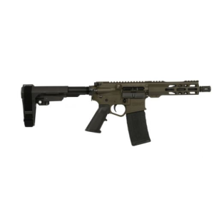 WA-15B .300 Black Olive Drab Green 7.5" SBA3 - Wise Arms, Llc