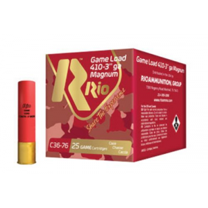  Magnum Field Load Shotgun .410 Gauge 3 Chamber 11/16 Oz #8 Shot 250 Rounds Per Case Ammo