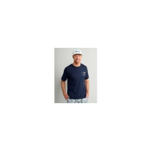 HUK FISH FLAG TEE NAVAL ACADEMY Stainless Steel XL - Marolina Dba Huk
