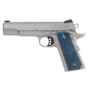 CLT COMPETITION 9MM 5 Stainless Steel TITANIUM BLUE BLEM - Colt