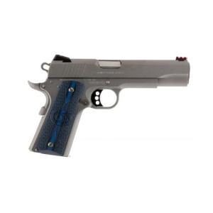 Blemished Colt 1911 Competition 70 Series 9mm 5" 9+1 Stainless Steel Blue G10 w/Logo Grip - 9 Rounds, 5" Barrel - Colt