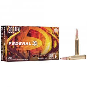 eral Fusion 20RD 140gr 280 Remington Ammo