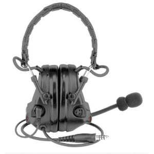 PELTOR COMTAC V HEADSET W/ MIC Black - Firebird Precision Firearms