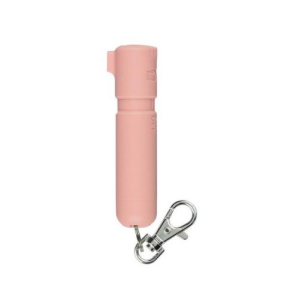 Sabre Mighty Discreet Pepper Spray with Snap Clip Keychain Soft Pink 18 oz - Sabre