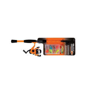 Eagle Claw Pack-It Expedition Spinning Combo 5'6" Medium Light w/ Tackle Pack - Eagle Claw