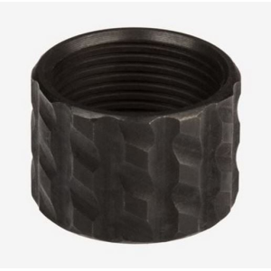 Cruxord 9/16-24 Blackened Stainless Steel Thread Protector - Crux Ordnance