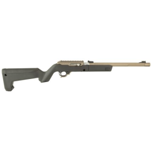 Tactical Solutions X-Ring VR Semi Auto Rifle, 22 LR, 16.5" Threaded Barrel, Quicksand Flat Dark Earth, 10 Rounds - Tactical Solutions