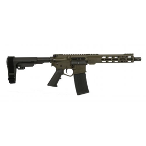WA-15B .300 Black Olive Drab Green 10.5" SBA3 - Wise Arms, Llc