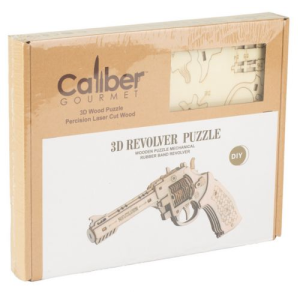 CBG CALIBER REVOLVER WOOD PUZ GUN - Caliber Gourmet