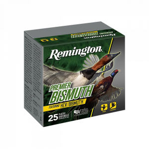 ington Ammunition R20507 Premier Bismuth 20 Gauge 3 1 1/4 Oz 2 Shot 25 Bx/10 Cs Ammo