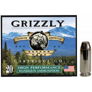 zzly GC10M4 10mmAuto 180gr Jacketed Hollow Point 20 Per Box/10 Case Ammo
