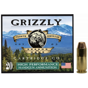 zzly 10mmAuto 200gr Full Metal Jacket Flat Point 20 Per Box/10 Case Ammo