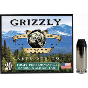 zzly 10mmAuto 220gr Full Metal Jacket Flat Point 20 Per Box/10 Case Ammo