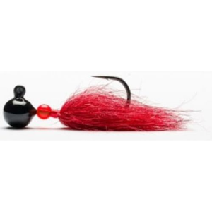Mustad Sink It Series Jig Black Cerise 1/8oz 1 - Mustad