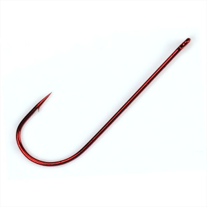 Gamakatsu Sticker Hook Red Size 1, 25 per Pack - Gamakatsu