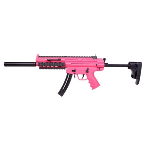 Blue Line Global GSG-16 .22 LR 22rd Pink Semi Auto Rifle - Blue Line Global