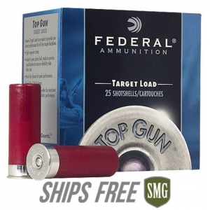 eral Top Gun 12ga 1 1/8oz #8 250rd Case Ammo
