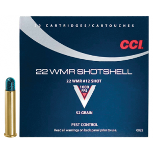  .22 MAG SHOTSHELL 20PK 2000/CASE (100) Ammo