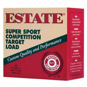 eral Estate Super Sport Competition Target Load Shotgun 20 Gauge 2 3/4 7/8 Oz #7.5 Shot 250 Rounds Ammo