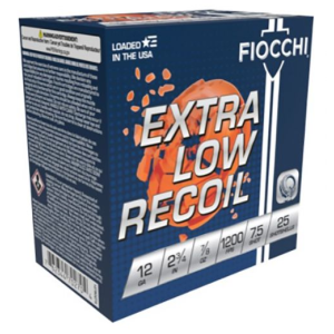 Low Recoil Trainer 12 GA 2.75 7/8oz #7.5 - Fiocchi