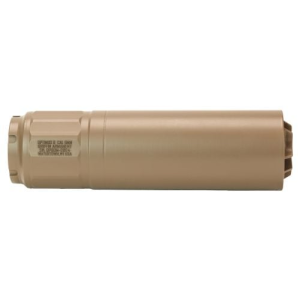 Griffin Armament Optimus 6 Universal Suppressor, 1.375x24, Magpul FDE GAOP6UMFDE-W - Griffin Armament